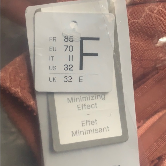 Chantelle Womens C Magnifique Minimizer Bra Rust J - Picture 11 of 12